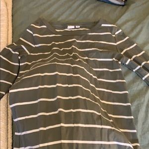 Gap tshirt dress stripes
